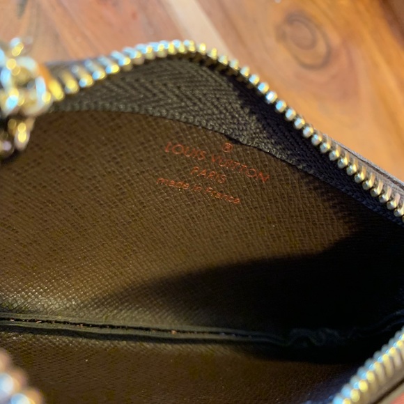 ❌SOLD❌Louis Vuitton Key Cles Damier Ebene Pouch - Picture 7 of 8